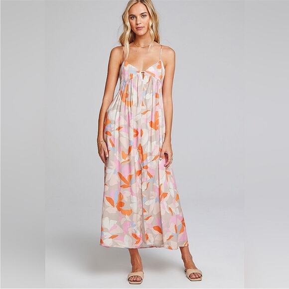 Saltwater Luxe Paule Maxi Dress Size Medium - Picture 1 of 10